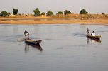 Chad: Canoe Fishing on Chad-Cameroon Border