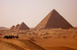 Pyramids of Egypt in North Africa