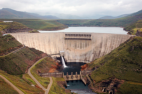 Lesotho: Katse Dam