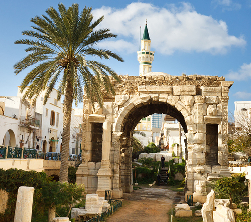 Libya: Arch of Marcus Aurelius in Tripoli