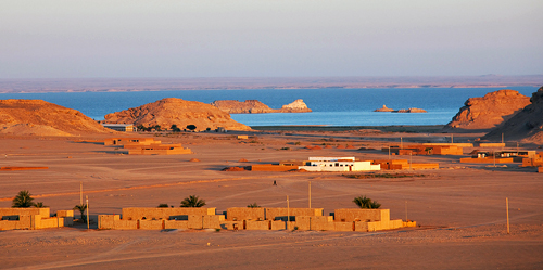 Sudan: Wadi Halfa on Lake Nubia